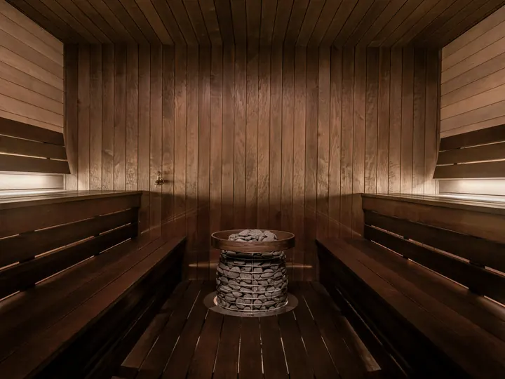 Espace récupération et sauna